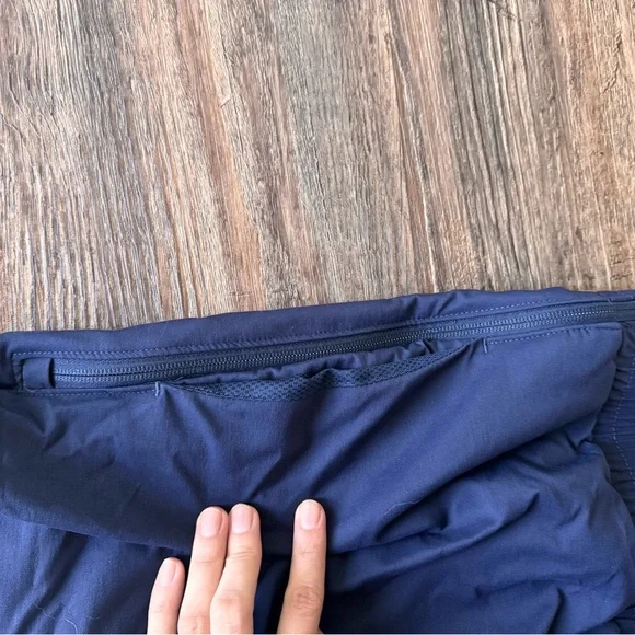 Nike Jordan Men’s Lightweight Coaches Shirt Jacket Navy - Picture 3 of 4